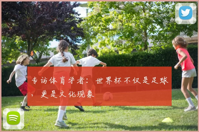 专访体育学者：世界杯不仅是足球，更是文化现象