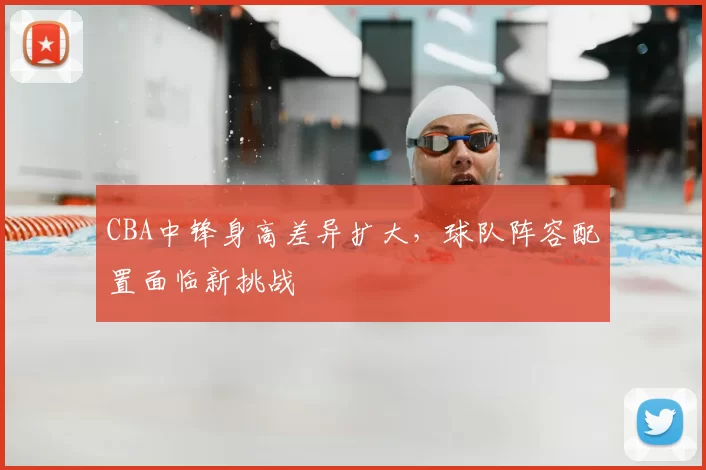 CBA中锋身高差异扩大,球队阵容配置面临新挑战